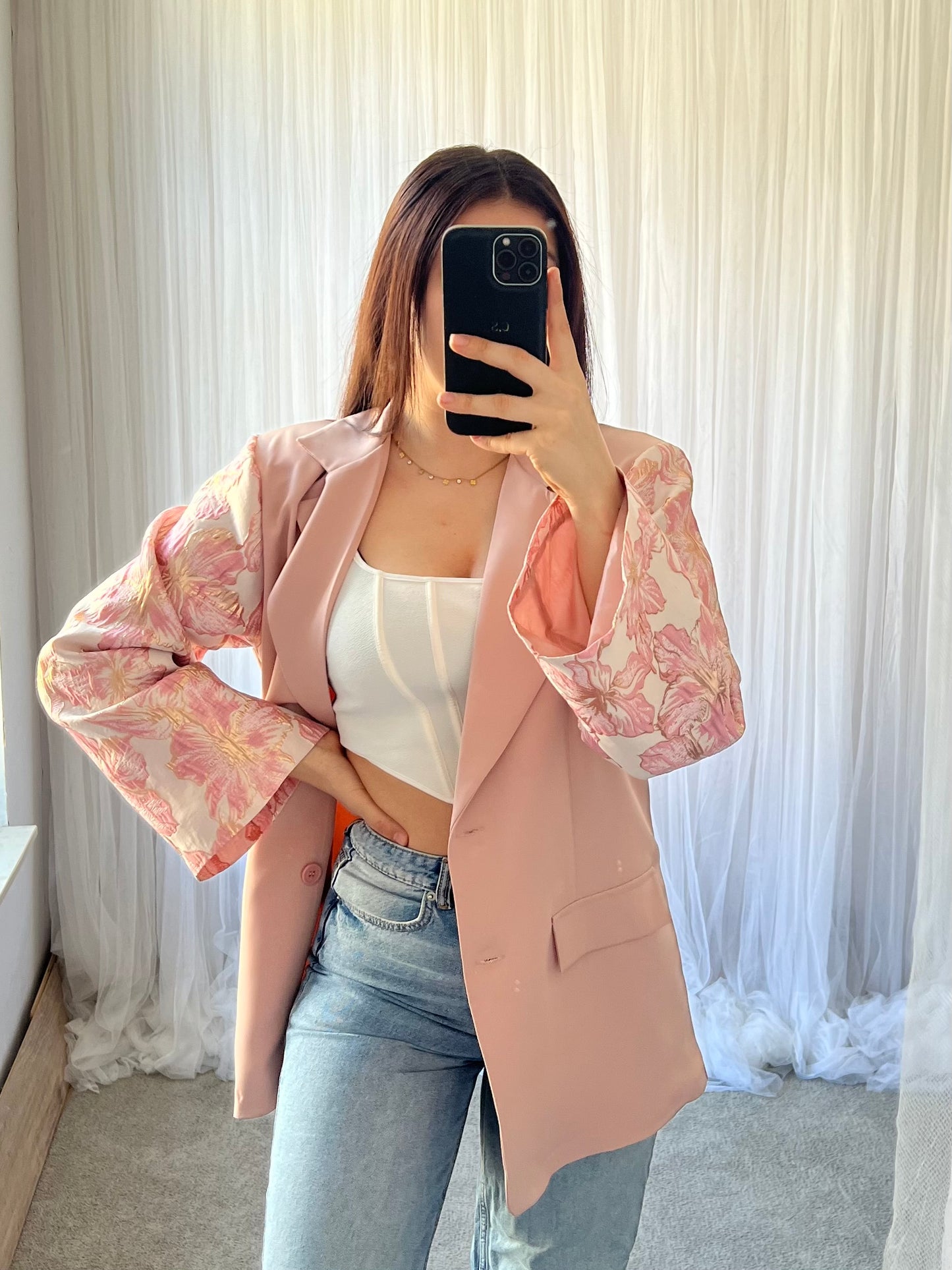 Amy blazer roze