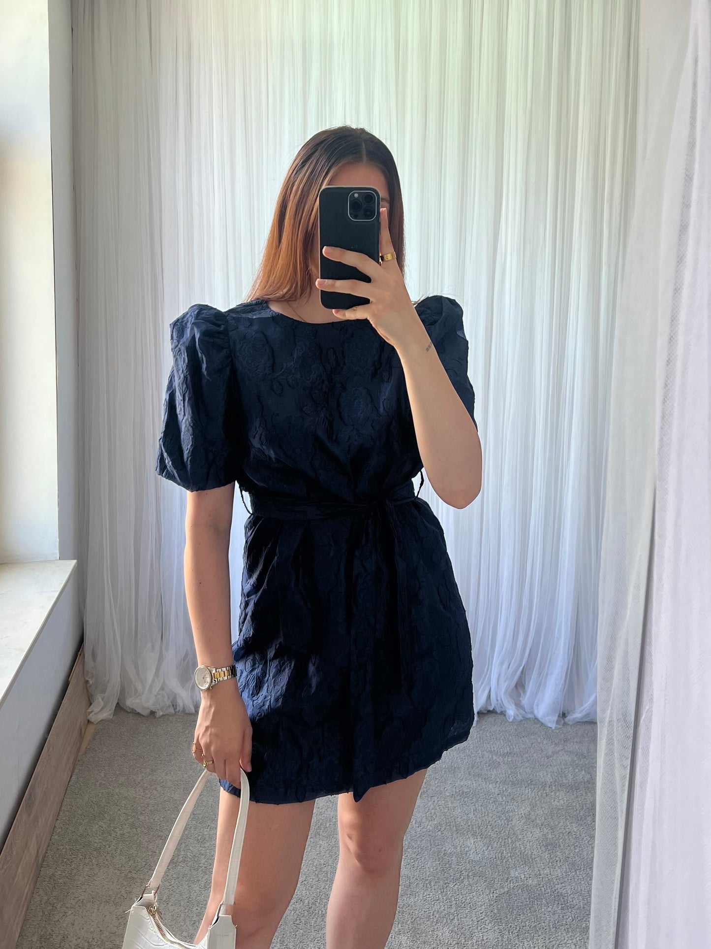 Linea jurk donkerblauw