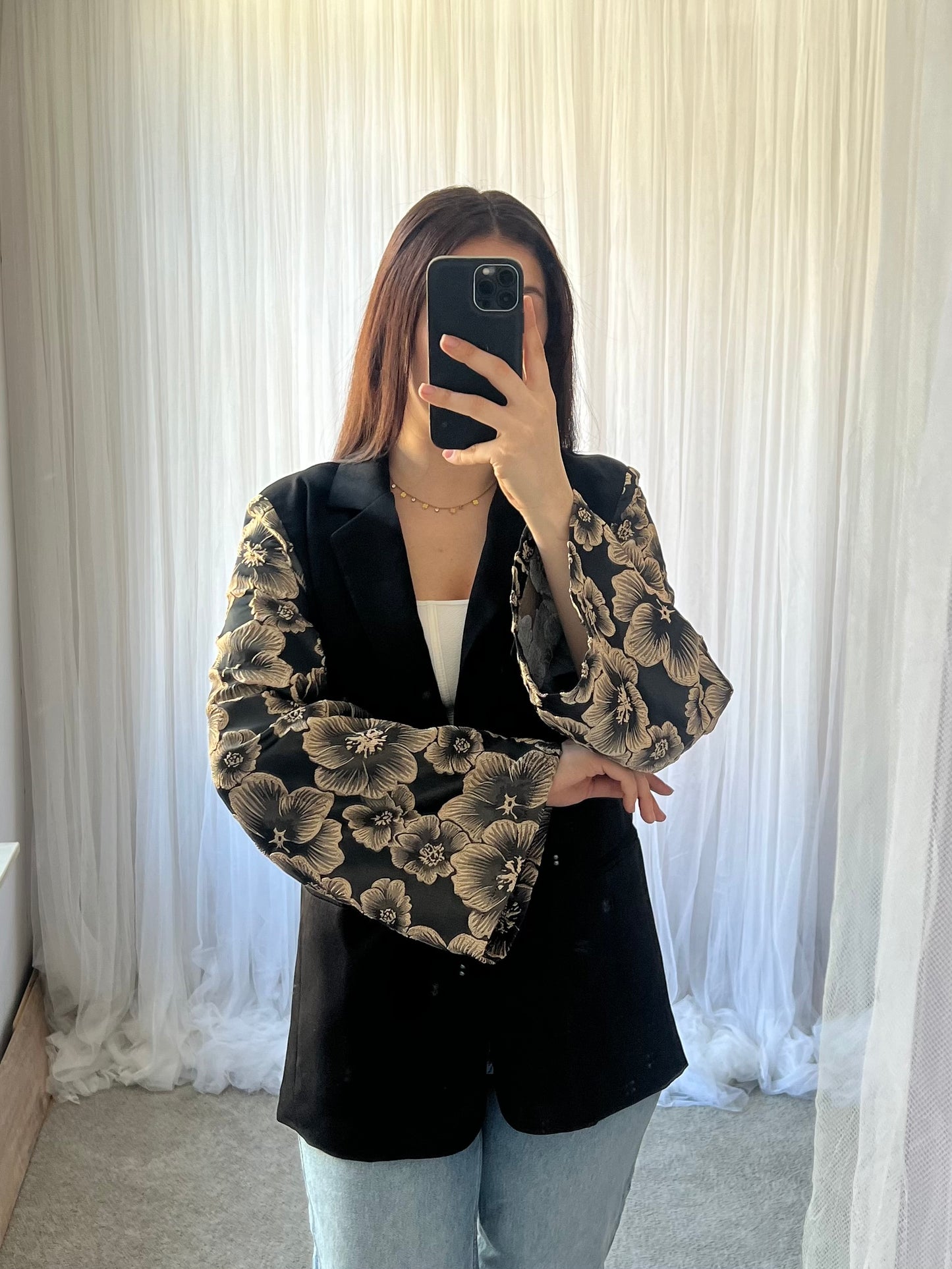 Zita blazer zwart