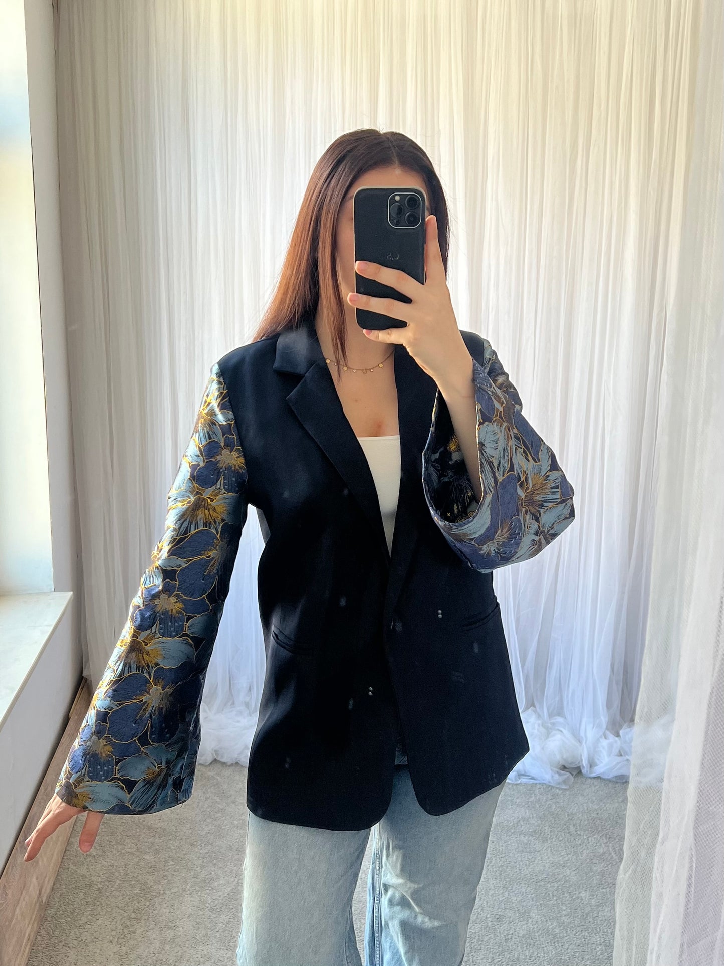 Zita blazer blauw