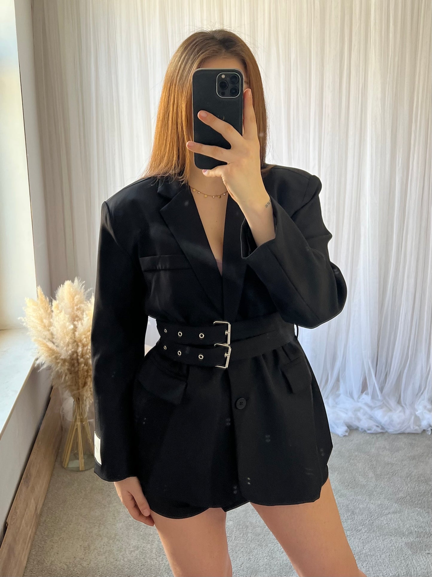 Lena blazer zwart