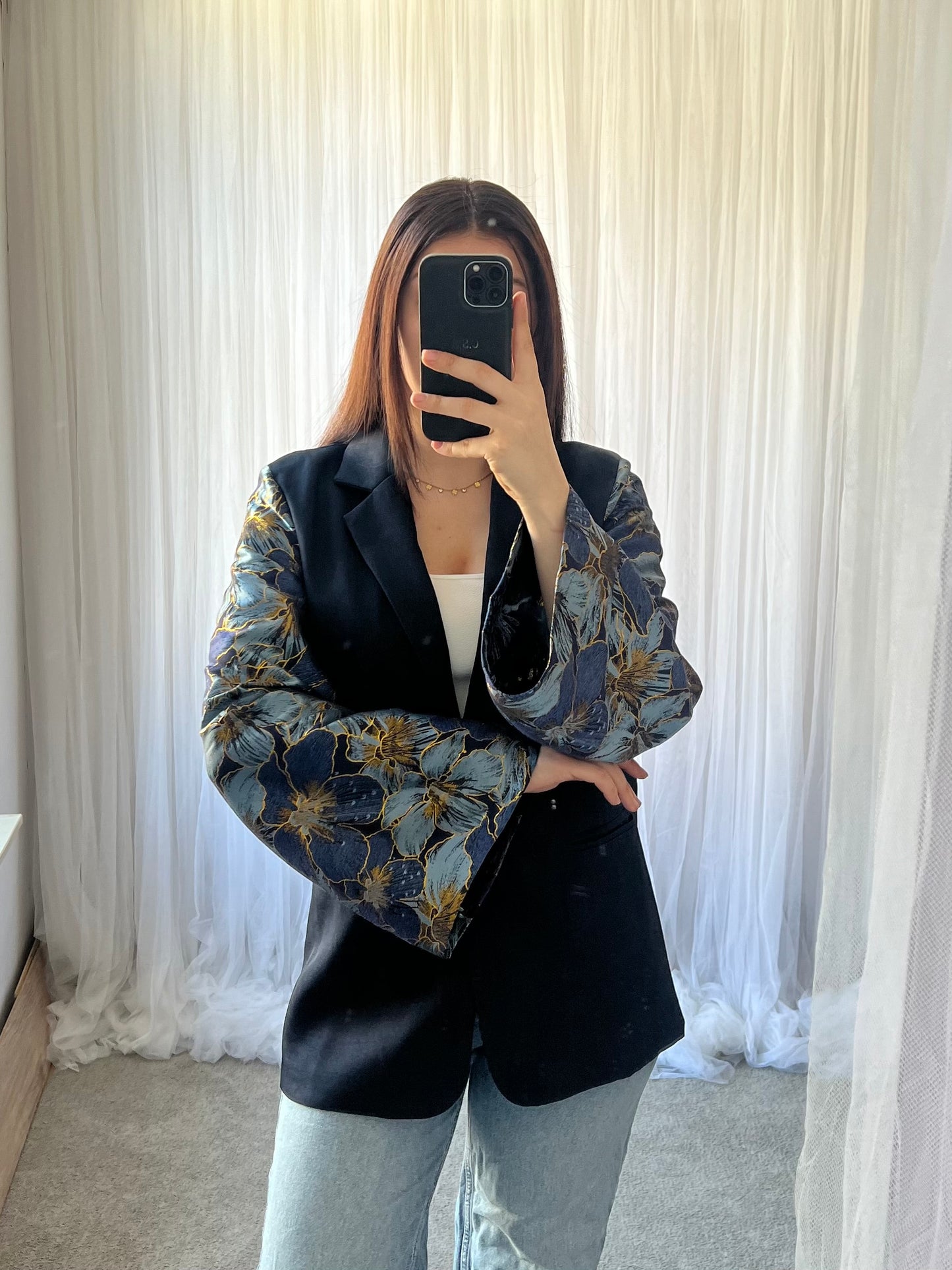 Zita blazer blauw