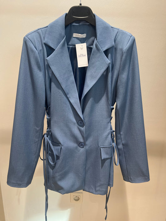 Lena blazer blauw