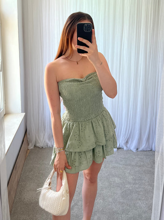 Sofia playsuit khaki