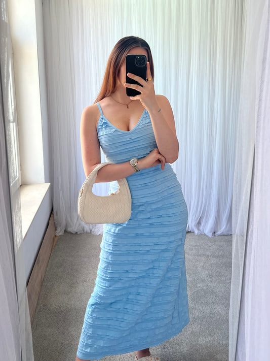 Diana jurk blauw